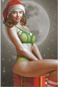 Power Hour 2 Aggie Erguna Merry Christmas Virgin Green Lingerie Limited to ONLY 50 NM