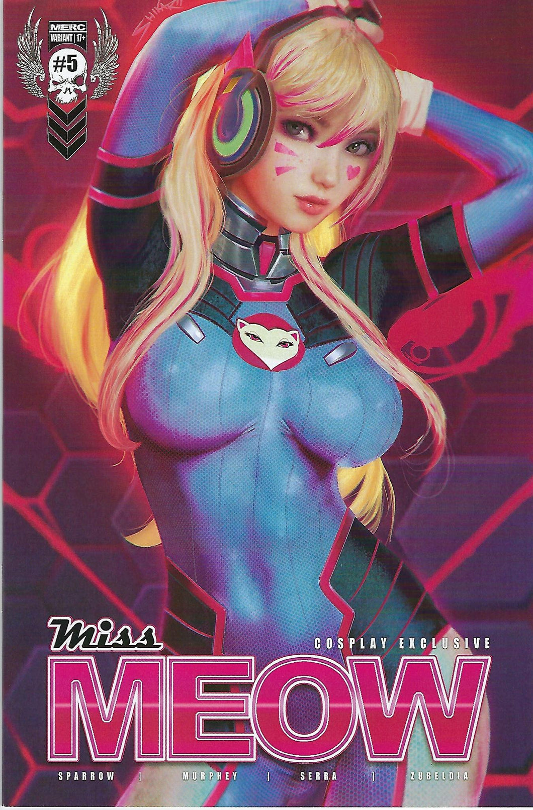 Miss Meow #5 Shikarii Halloween Cosplay Limited to 250 Variant Cover !! NM
