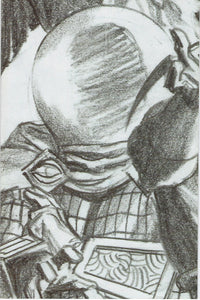 Amazing Spider-man #23 Alex Ross Rare 1:100 Mysterio Sketch Variant !!  NM