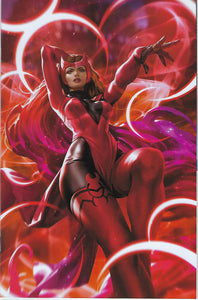Avengers #1 Derrick Chew 1 in 50 Incentive Scarlet Witch Virgin Variant !!  NM