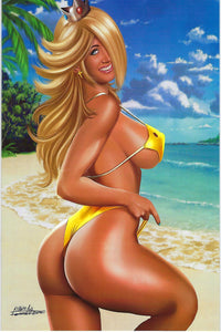 Totally Rad Life of Gloria Fernando Rocha Virgin Variant Bikini Cover !!  NM