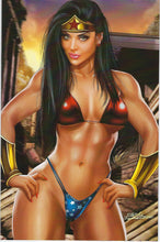 Load image into Gallery viewer, POWER HOUR #2 Fernando Rocha Amazon Wonder Woman Bikini Virgin LTD 75 !!  NM

