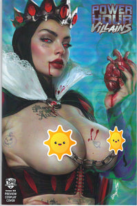 POWER HOUR 3 Shikarii  Evil Witch Close Up Topless Bad Girl With Tattoos and Piercings Cover Limited to ONLY 75  NM