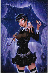 Ryan Kincaid's Con Artist 3 Virgin John Royle Wednesday Addams Limited to ONLY 150 Variant Cover  NM