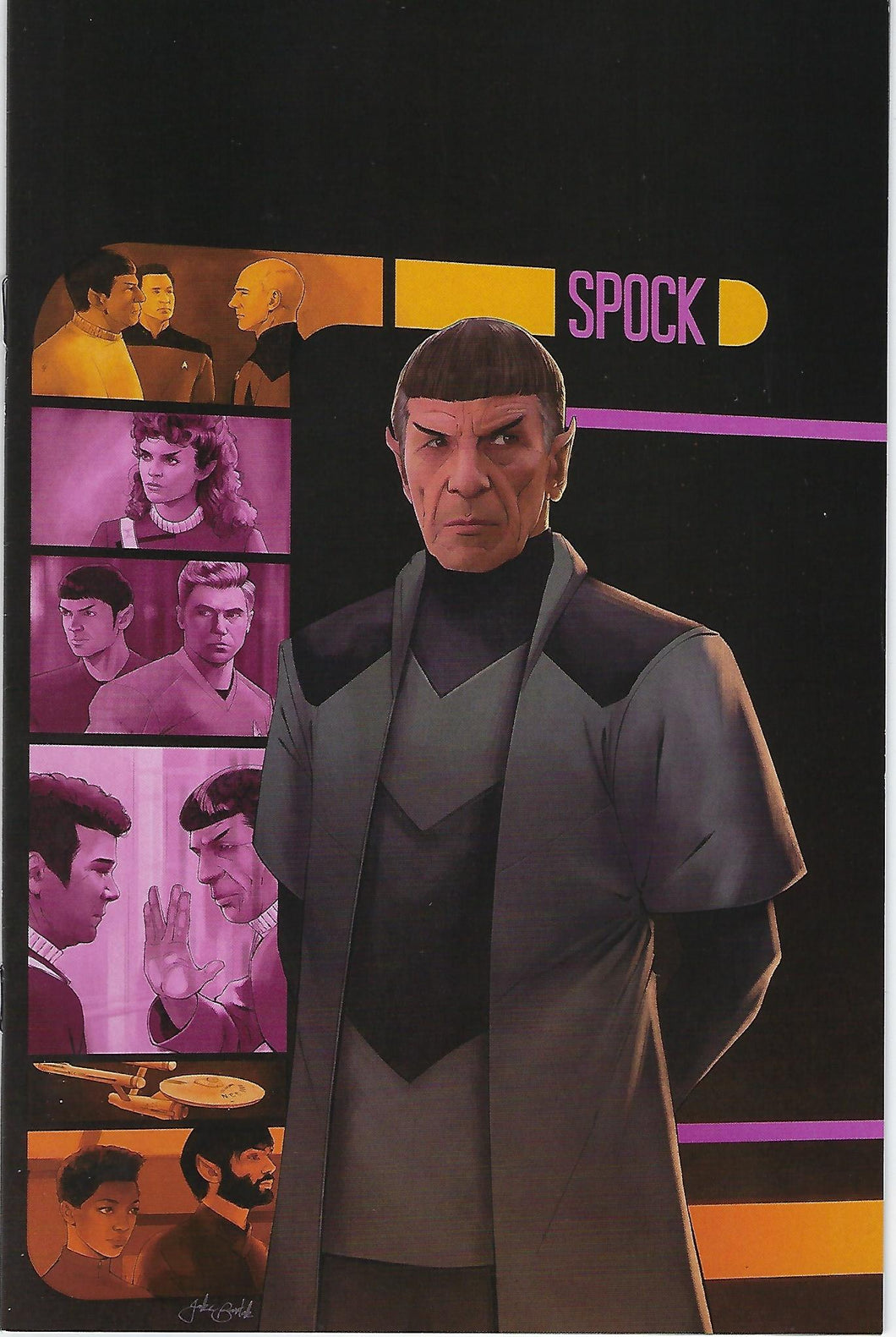 STAR TREK DEFIANT #2 COVER F 1:50 BARTOK SPOCK VIRGIN COVER !!!  NM