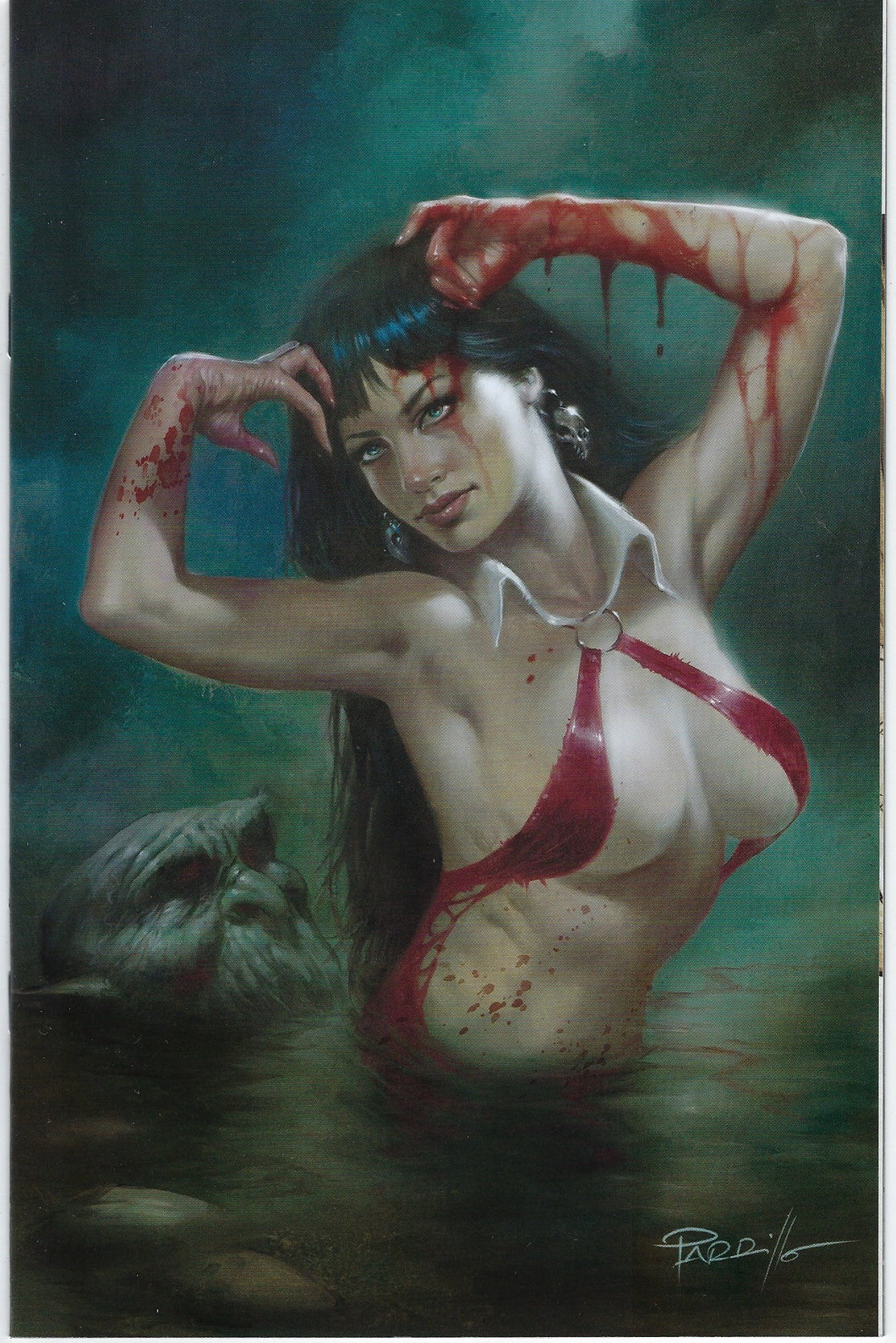 Vampirella Dead Flowers #2 Lucio Parrillo Limited Edition Virgin Cover 