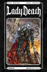 Lady Death # 25 LTD to 250 Juan Jose Chicago VIP Variant Cover !!!   NM
