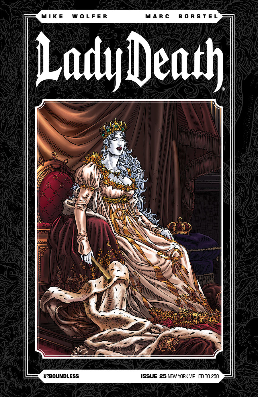 Lady Death # 25 LTD to 250 Juan Jose New York VIP Variant Cover !!! NM
