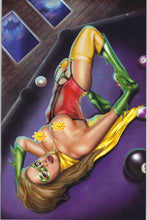 Load image into Gallery viewer, Power Hour #3 Nicole Brune Robin-Lady Indiana Comic Con Topless Virgin Cover Limited to ONLY 100 NM
