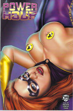 Load image into Gallery viewer, Power Hour #3 Nicole Brune Bat-Lady Indiana Comic Con Close Up Topless Cover Limited to ONLY 50 !!!  NM
