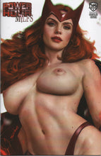 Load image into Gallery viewer, POWER HOUR 2 Shikarii Scarlet Witch "RED" Close Up Topless Cover Limited to ONLY 60 !!! NM
