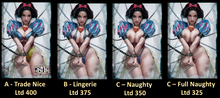 Load image into Gallery viewer, Power Hour 2 SHIKARII SOLD OUT SNOW WHITE LIM TO ONLY 325 FULL NUDE VIRGIN COVER NM
