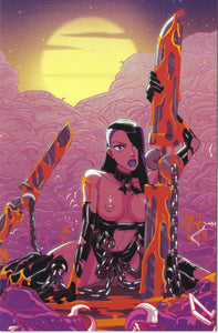 Vampblade #50 Winston Young FINAL ISSUE Limited to 100 Virgin Variant Risque Cover Edition NM