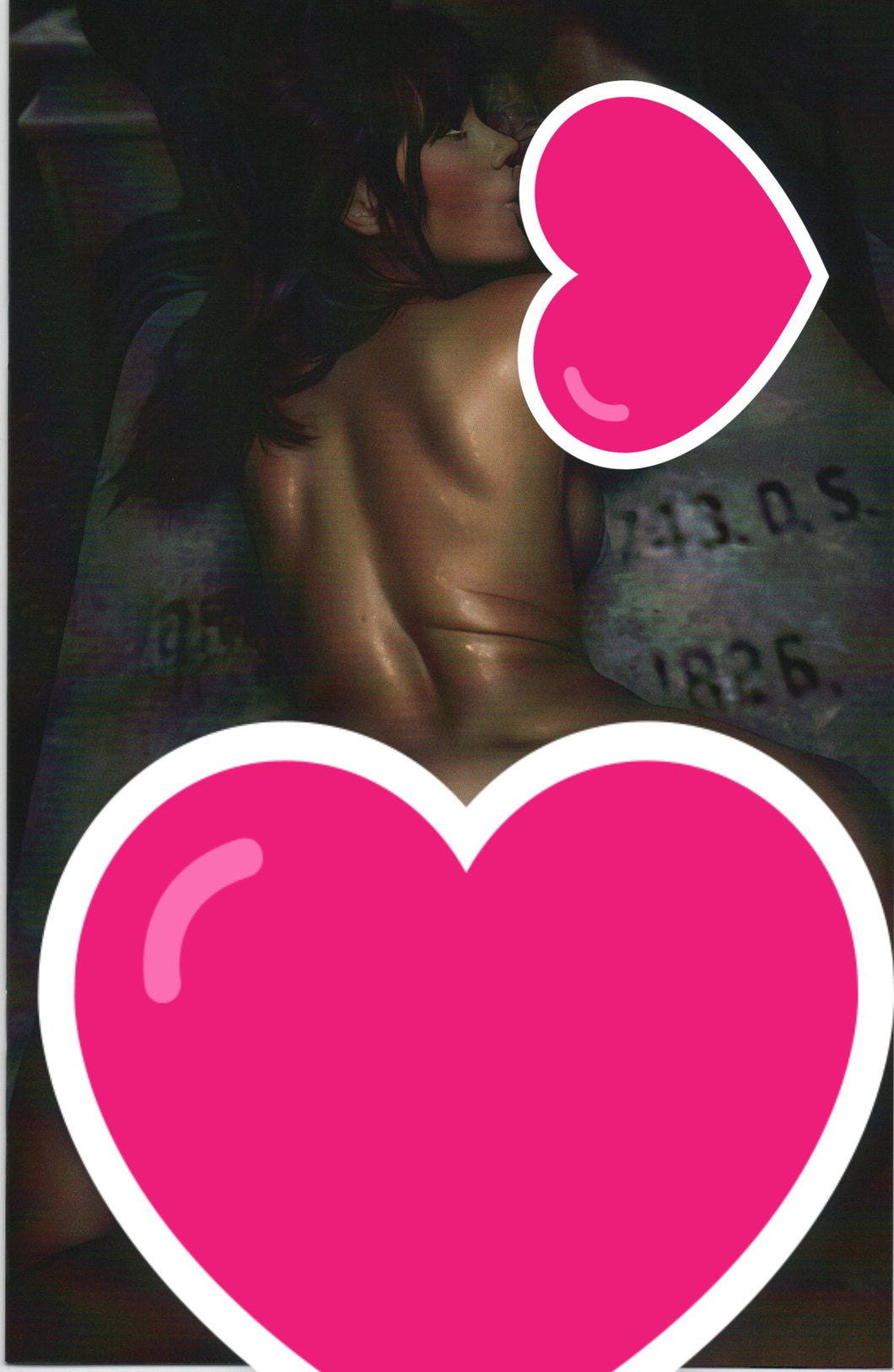 Totally Rad Halloween OKSI Graveyard Wednesday Rad to the Max FULL NUDE Virgin Cover  NM