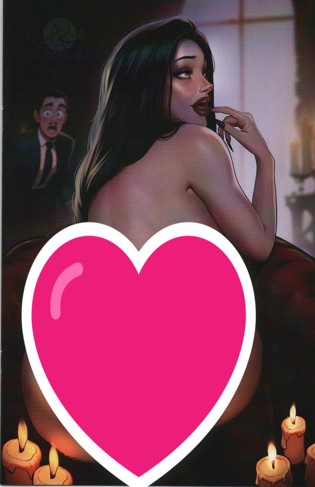 Totally Rad Halloween Morticia & Thing RAD MAX Alice Rauch FULL NUDE Virgin Cover  NM