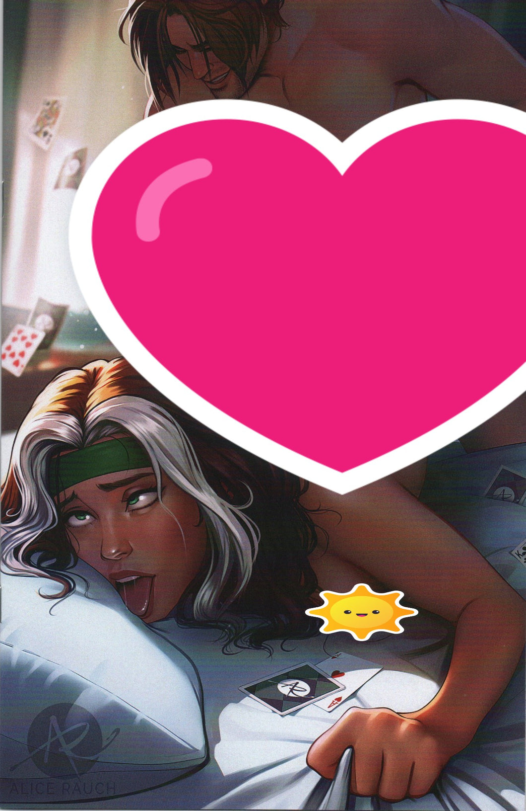 Totally Rad Halloween Alice Rauch Rogue & Gambit FULL Nude Virgin Rad to the Max Cover NM