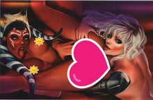 Load image into Gallery viewer, Totally Rad Halloween Alita Moon Ahsoka &amp; Shin FULL Nude Virgin Variant Cover !!! NM
