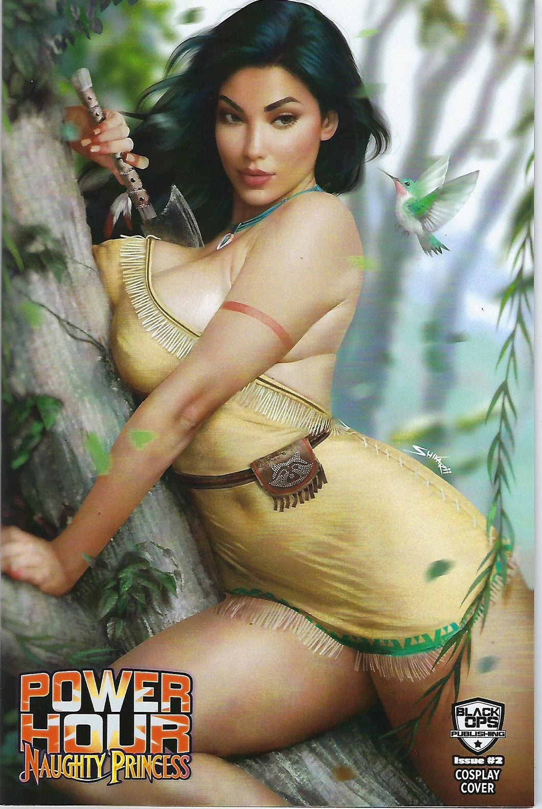 Power Hour #2 Shikarii Pocahontas Trade Dress Variant Cover Limited to ONLY  450  NM