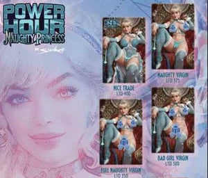 Power Hour #2 Cosplay Shikarii Slipper Topless Virgin Variant Cover Limited to 375 NM