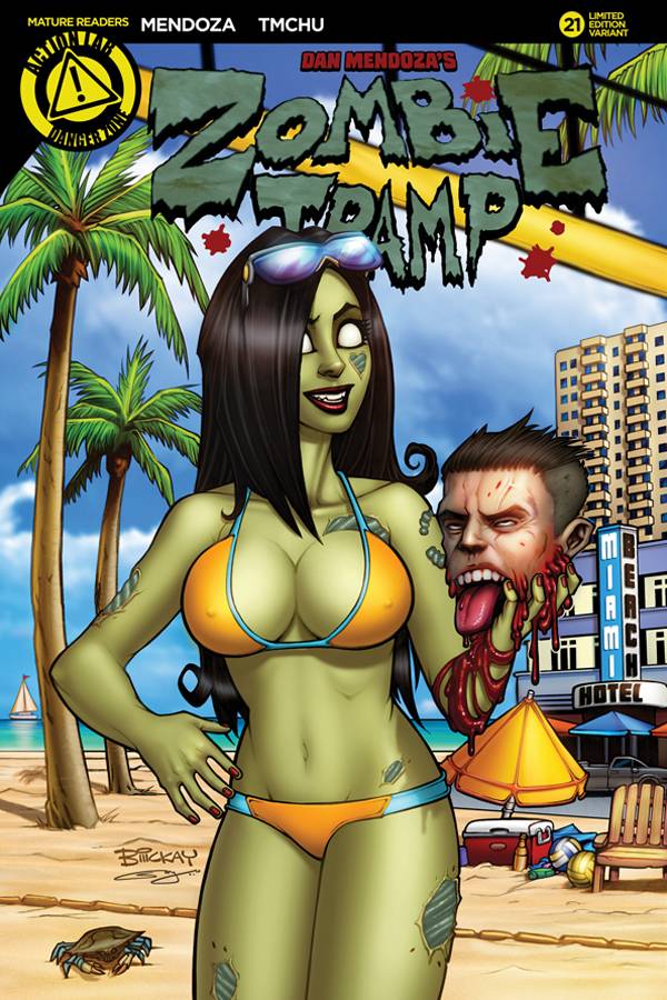 Zombie Tramp # 21 Bill McKay Limited to ONLY 2000 Variant Cover NM
