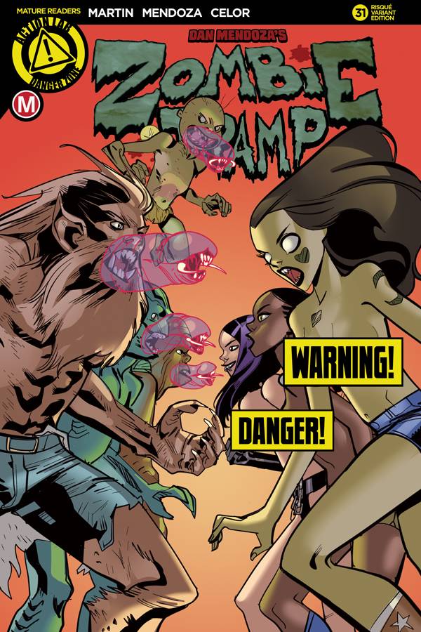 Zombie Tramp #31 Celor Topless Variant Cover Limited to ONLY 2500 !!! NM