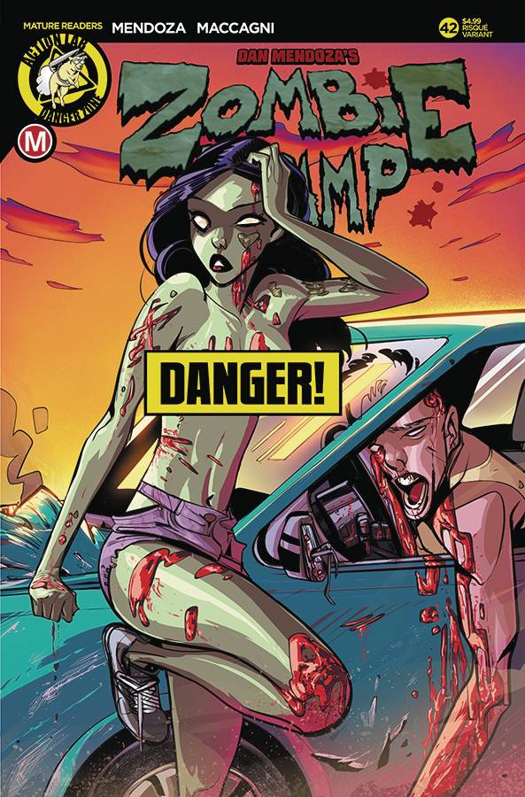 Zombie Tramp #42 Celor Topless Variant Cover Limited to ONLY 2500 NM