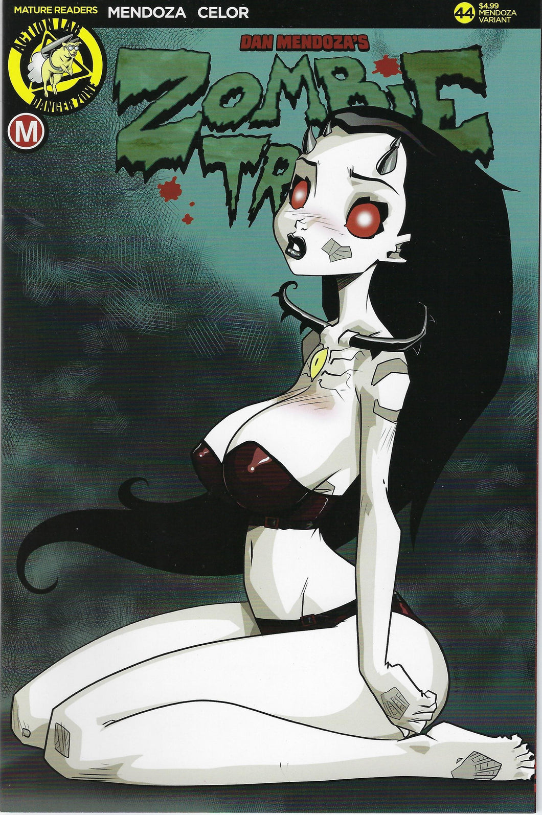 Zombie Tramp # 44 Dan Mendoza Variant Cover Limited to ONLY 2000 !!! NM