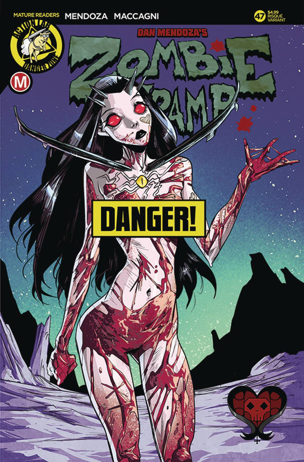 Zombie Tramp #47 Celor Topless Variant Cover Limited to ONLY 2500 !! NM