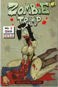Zombie Tramp # 3 Dan Mendoza Risque Replica Variant Cover Limited to ONLY 2500  NM