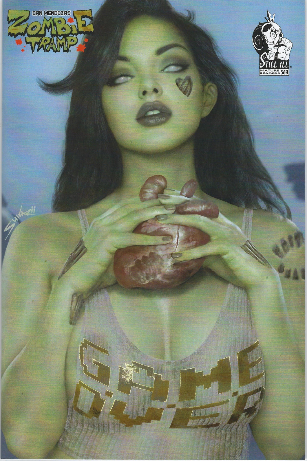Zombie Tramp #56 Shikarii Close Up Variant Cover Lim to ONLY 100 SOLD OUT NM Brand New