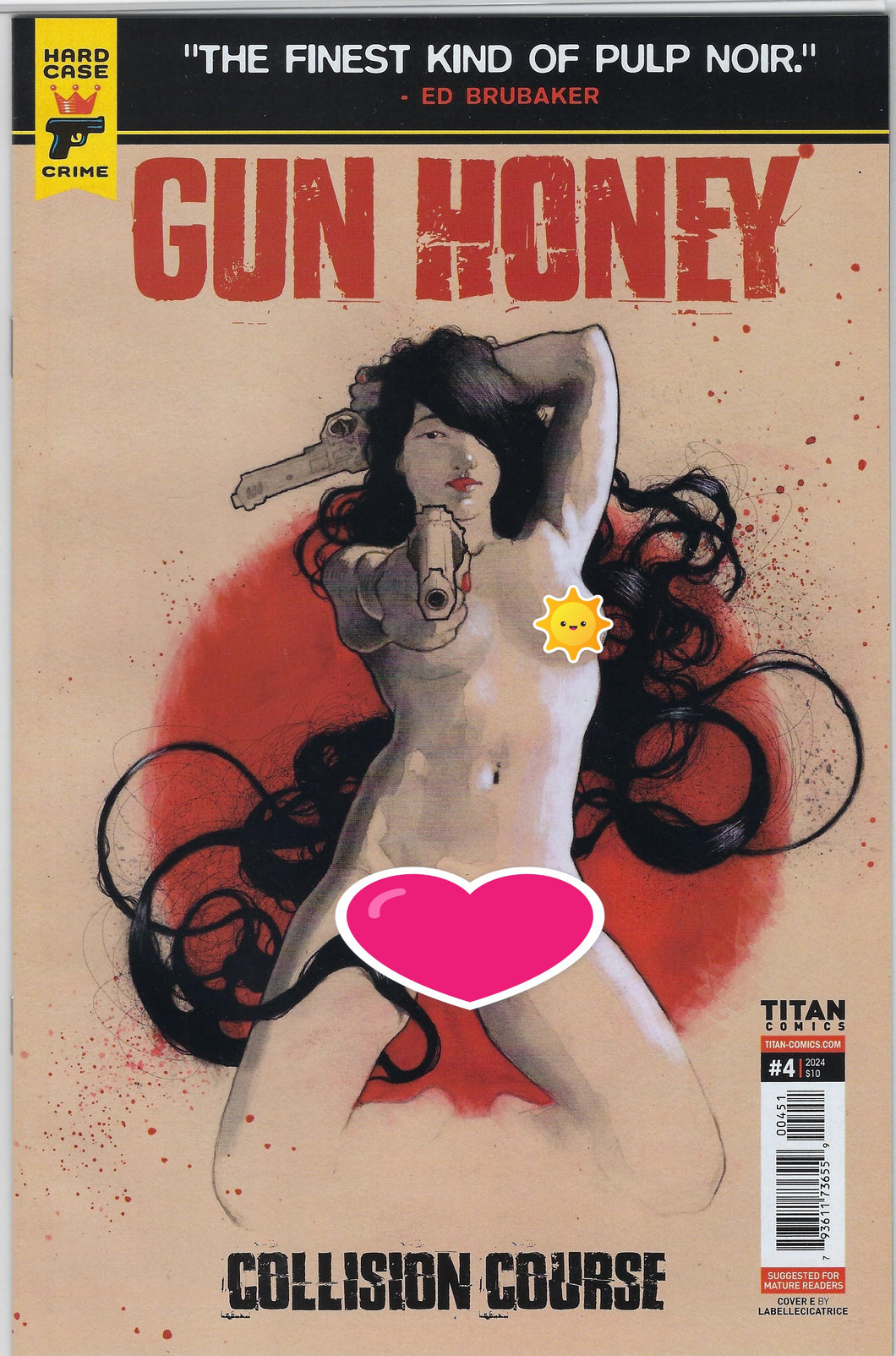 Gun Honey Collision Course #4 Labellecicatrice Nude Variant Cover !!! VF/NM