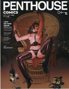 PENTHOUSE COMICS #2 Cameron Stewart  Poly Bagged Topless Cover !!!   NM
