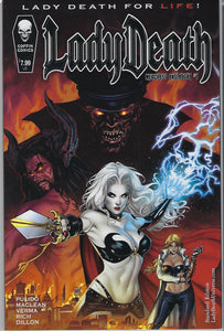 Lady Death : Merciless Onslaught # 1 Mike Krome Cover Edition !!  NM