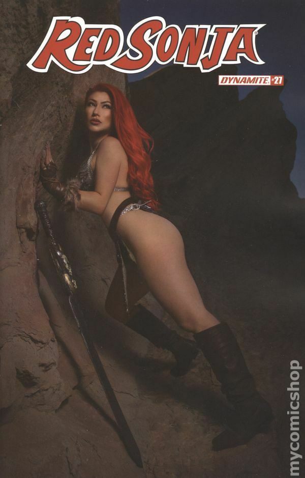 Red Sonja # 27 Model Rachael Hollon Cosplay Variant Cover !!!  NM