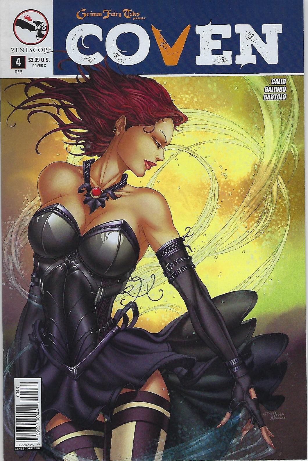 Grimm Fairy Tales Coven # 4 Jamie Tyndall Variant Cover 