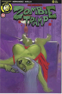 Zombie Tramp # 82 Andrew Herman Artist Topless Variant Cover Edition !!  VF/NM