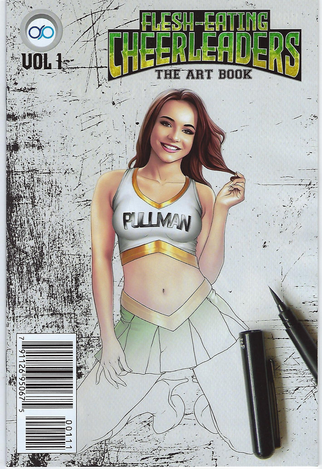 Flesh-Eating Cheerleaders From Outer Space Art Book Jose Cano Variant Cover  NM
