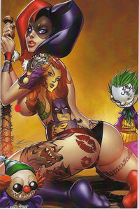 Power Hour Ale Garza Harley Quinn Cosplay Topless Virgin Cover Limited to ONLY 350  NM