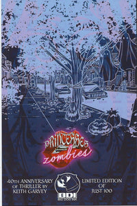Princesses VS. Zombies Keith Garvey Virgin Variant 40th Anniversary of Thriller Cover Limited to 100 NM