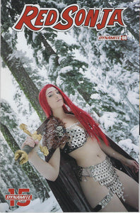 Red Sonja # 8 Veronica Carousos Cosplay Photo Variant Cover "E" !!   NM