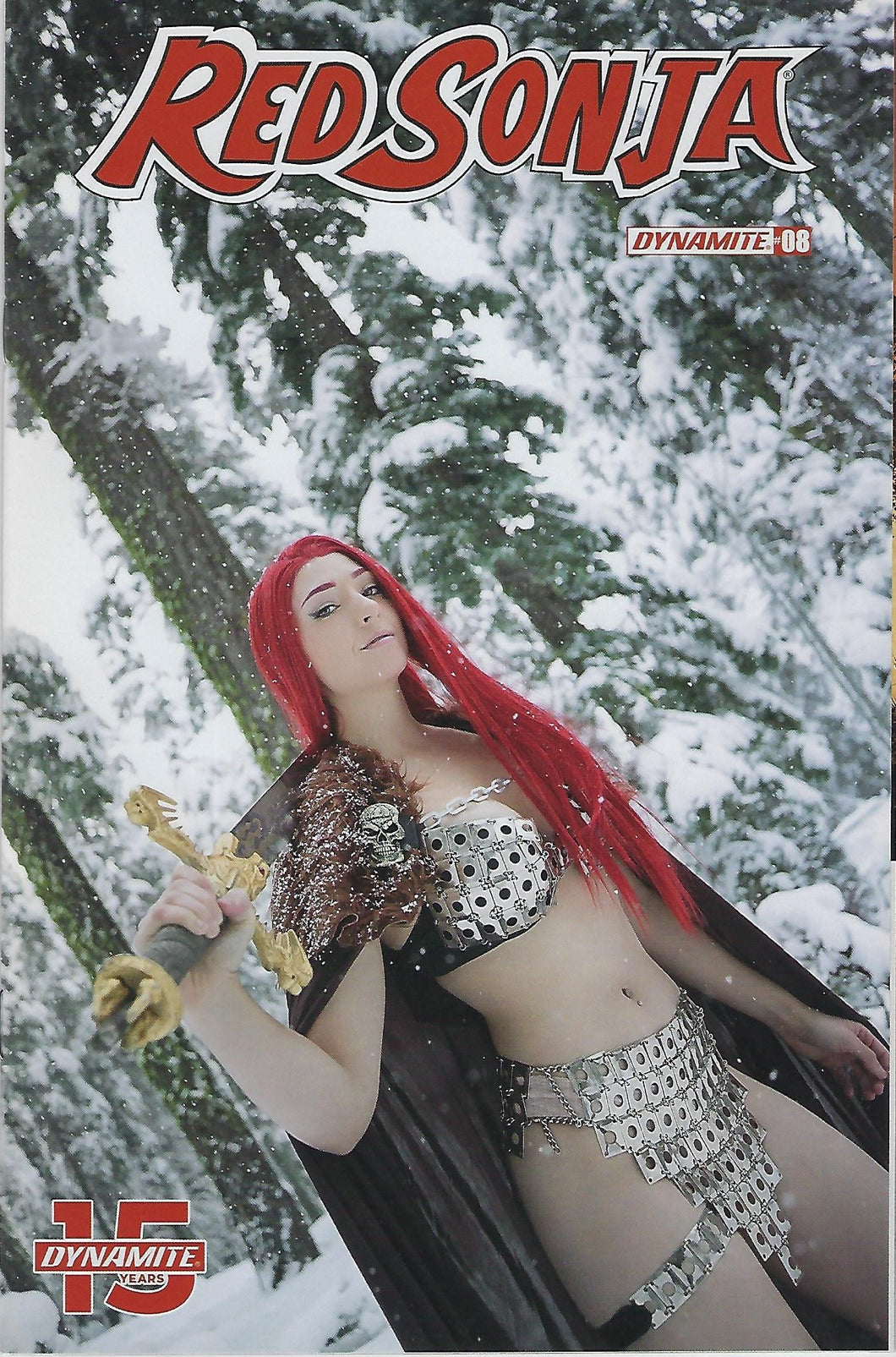 Red Sonja # 8 Veronica Carousos Cosplay Photo Variant Cover 