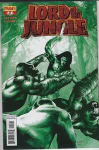 Lord of the Jungle # 2 Paul Renaud Jungle Green Retailer Variant Cover !!  NM