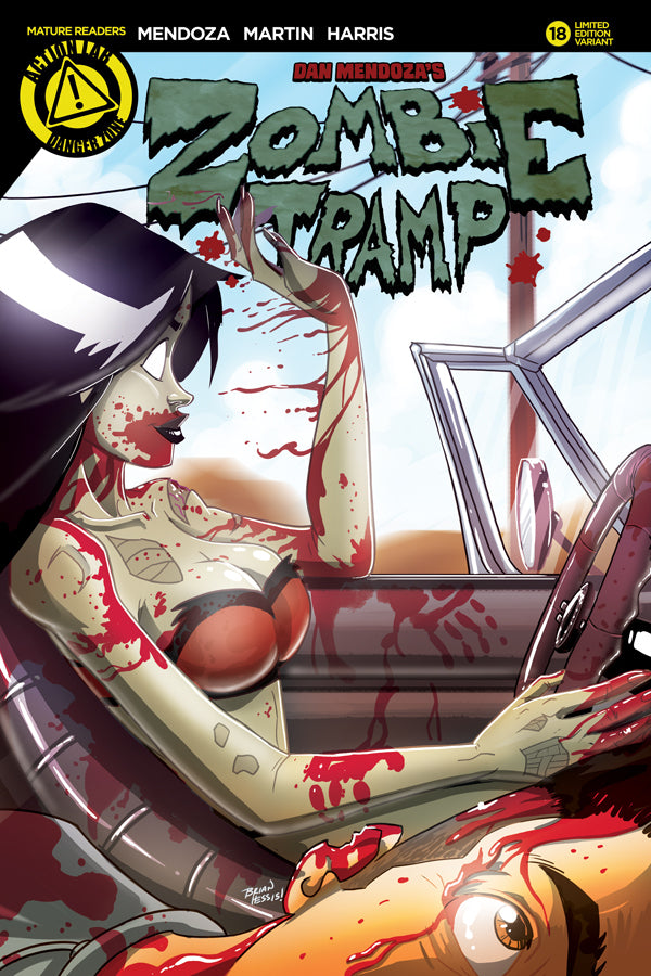 Zombie Tramp # 18 Brian Hess Variant Cover !!!   VF/NM