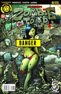 Zombie Tramp # 19 Kintz Risque / Topless Variant Cover !!!   NM