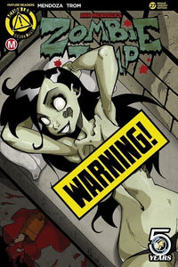 Zombie Tramp # 27 Dan Mendoza Risque / Topless Variant Cover !!!   NM