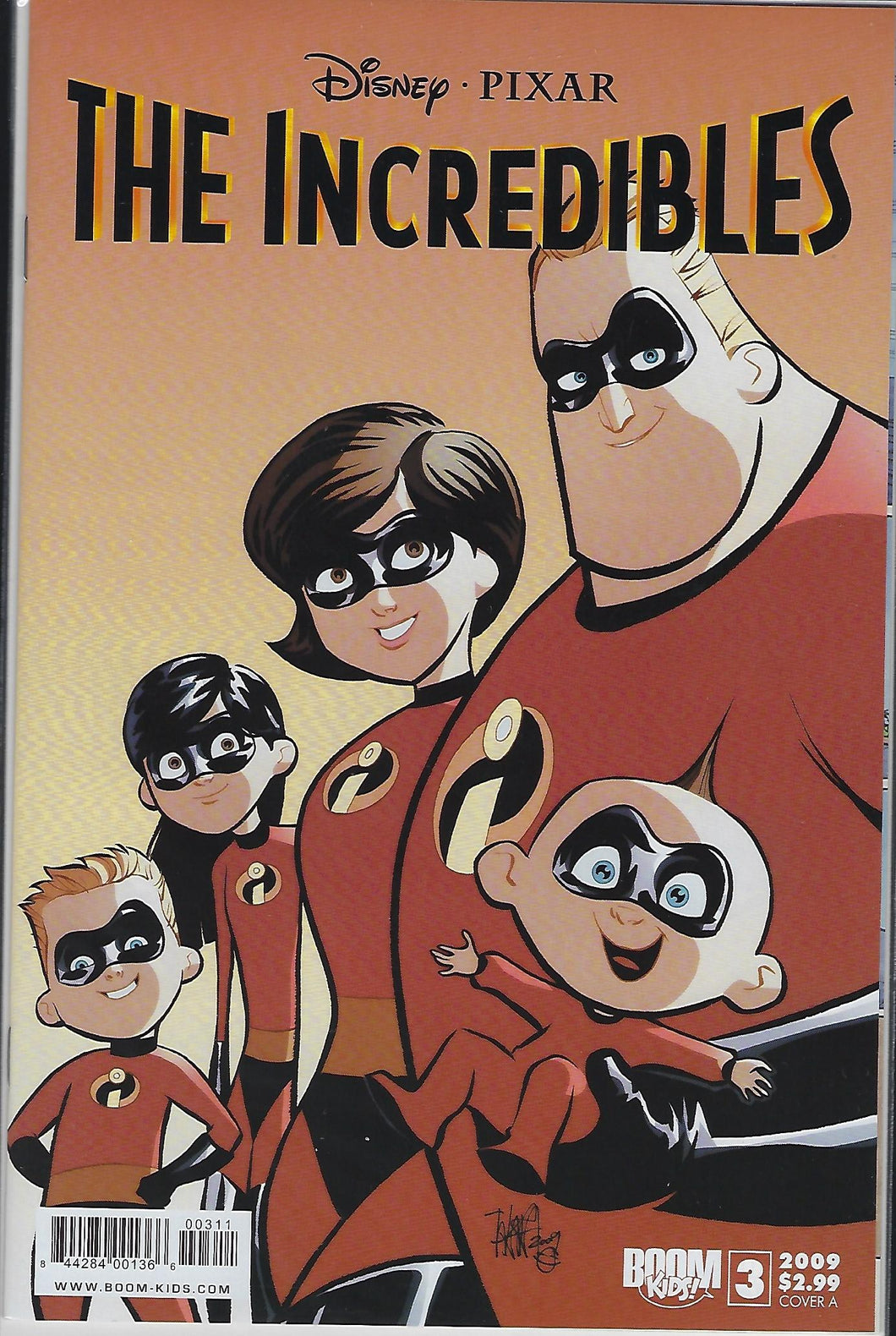 The Incredibles # 3 Cover 