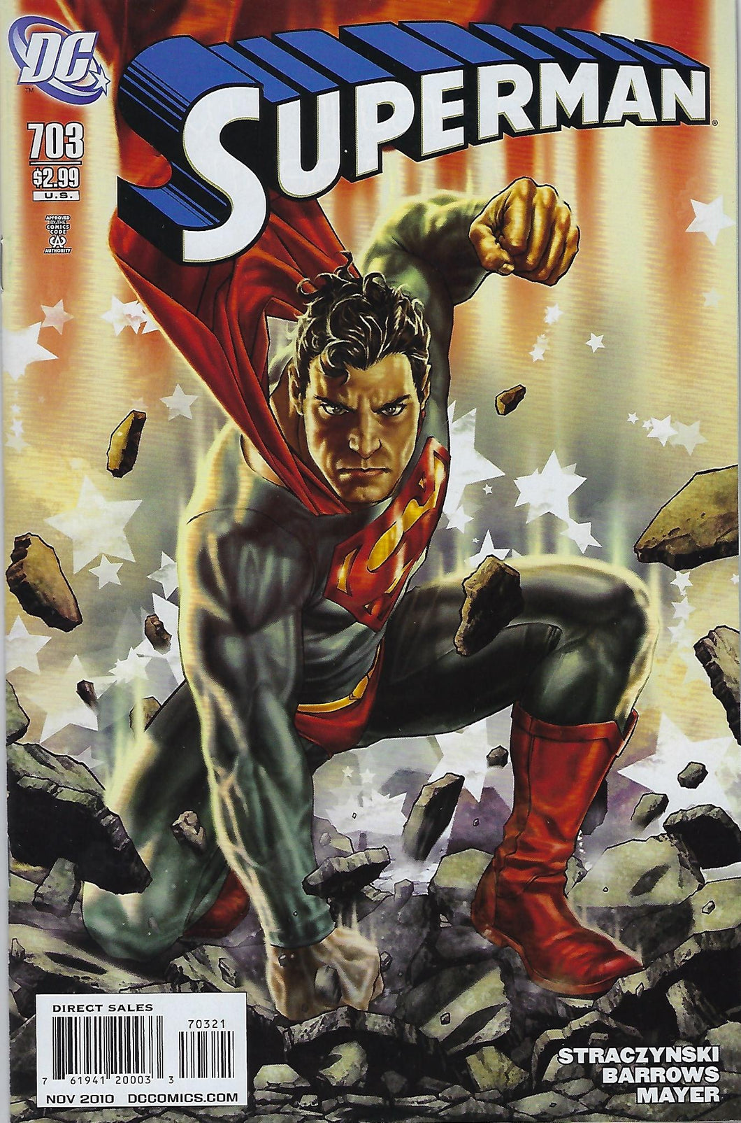 Superman # 703 Lee Bermejo Variant Cover Edition !!!   VF/NM