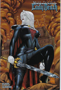 Medieval Lady Death # 2 War Worn Limited to 850 Variant Cover !!! NM