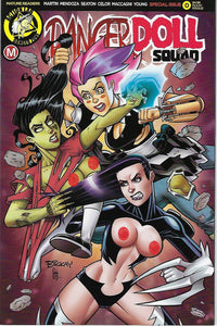 Danger Doll Squad #0 Cover F Bill McKay Risque/Topless Variant Cover  NM