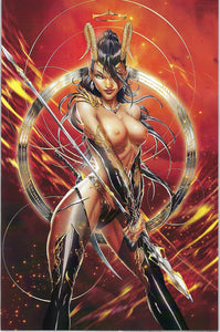 Daughter's of Eden Lilith Spear Virgin Comic Topless Jamie Tyndall Exclusive  NM